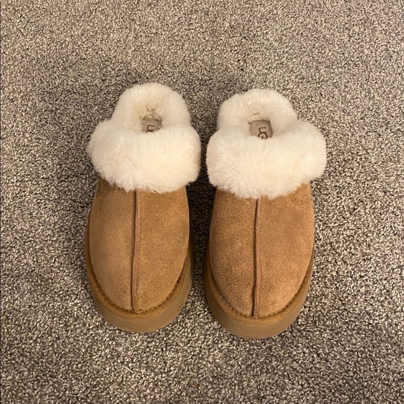 Women's Disquette Ugg Slippers in Chestnut Size 7 - Picture 8 of 12